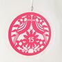15th Wedding Anniversary Ornament, thumbnail 3 of 11