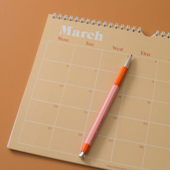 2023 Pastels Minimalist Calendar | A4 Calendar, 3 of 8