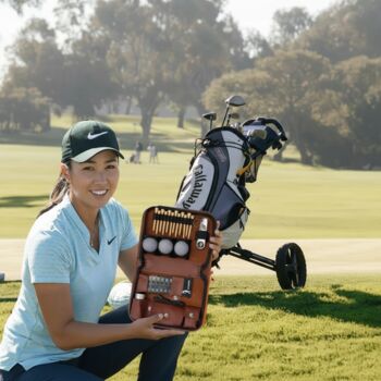 Ultimate Personalised Golfer’s Accessory Gift Set With Range Finder, 9 of 10