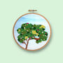 Summer Tree Embroidery Kit, thumbnail 1 of 6