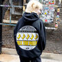 Ripe Records Unisex 90s Style Graphic Hoodie In Black, thumbnail 1 of 6