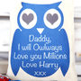 Personalised Owl Love You Millions Bag, thumbnail 4 of 4