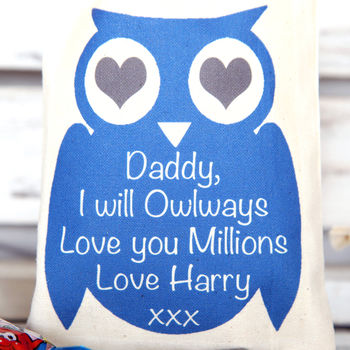 Personalised Owl Love You Millions Bag, 4 of 4