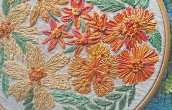 Daisies Embroidery Kit, 5 of 8