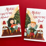 Christmas Greetings Card For Parents, thumbnail 1 of 6