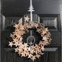 Silver Christmas Tree Wreath Door Hanger, thumbnail 7 of 7