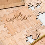 Wooden Puzzle Wedding Guest Book Alternative, thumbnail 4 of 8