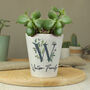 Personalised Botanical Plant Pot, thumbnail 3 of 4