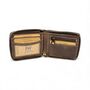 Personalised Round Zipper Leather Wallet For Christmas Gift, thumbnail 2 of 12