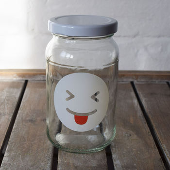 Personalised Emoji Valentine's Jar Gift, 6 of 6