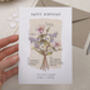 July Birth Month Happy Birthday Card, thumbnail 2 of 2