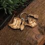 Personalised Gardening Keyring Gift For Gardener, thumbnail 7 of 8