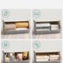 Four Piece Storage Boxes With Lids Stackable, thumbnail 6 of 9