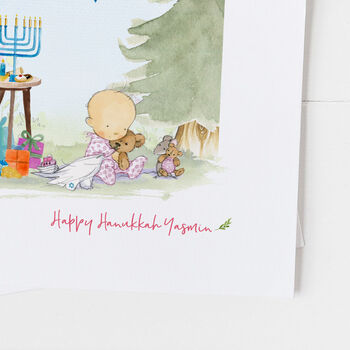 Hanukkah Card, Chanukah Celebration ..Han02, 5 of 12