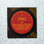 Personalised Birthday Card Music For Year You Were Born, thumbnail 3 of 7