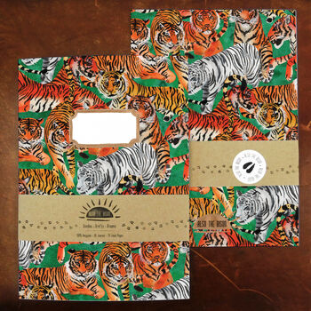 Streak Of Tigers Print A5 Lined Journal, 4 of 8