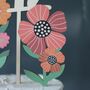 Personalised Cake Topper, Flowers, thumbnail 4 of 8