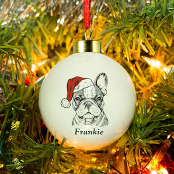 Personalised Dog Breed Christmas Bauble, 6 of 12