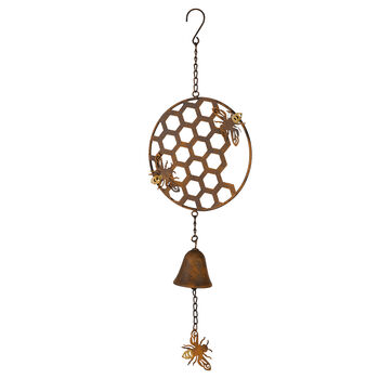 Vintage Honeycomb Wind Chime, 2 of 2