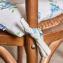 Heritage Bloom Floral Seat Pads, thumbnail 4 of 4