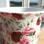 Set Of Six China Palace Mugs In Summertime Chintz Design, thumbnail 8 of 11