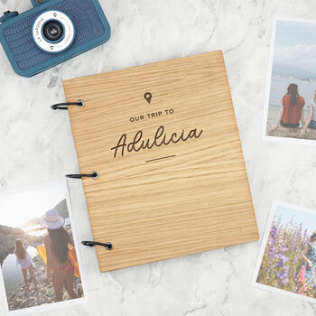 Personalised Travel Photo Album For Couples, 2 of 10