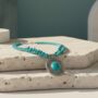 Turquoise Statement Necklace, thumbnail 4 of 6