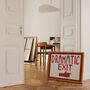 Dramatic Exit Funny Hand Painted Wall Art Print, thumbnail 8 of 10