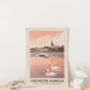 Chichester Harbour Aonb Travel Poster Art Print, thumbnail 3 of 8