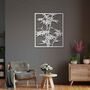 Handmade Wooden Bamboo Wall Art For Living Room Decor, thumbnail 7 of 9