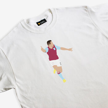 John Mc Ginn Aston Villa T Shirt, 3 of 4