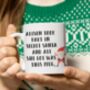 Secret Santa Pesonalised Gift Mug, thumbnail 1 of 2