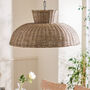 Monde Woven Rattan Ceiling Shade, thumbnail 1 of 5