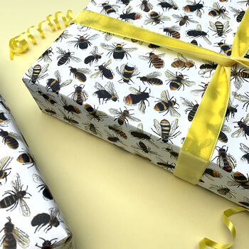 Bees Of Britain Wrapping Paper Set, 10 of 10
