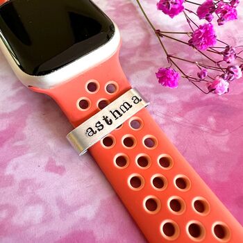 Medical ID Watch Band Tag Personalised, 5 of 11