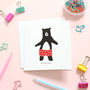Personalised Sexy Thing, Bear Wrapping Paper, thumbnail 3 of 3