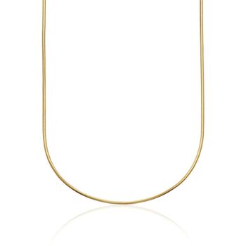 Slim Snake Chain, Sterling Silver Or Gold Plated, 8 of 9