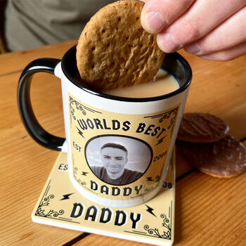 Personalised Photo Worlds Best Dad Mug, 3 of 3