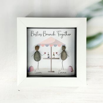 Personalised Friends That Brunch Pebble Picture, 2 of 2