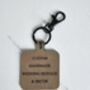 Qr Code Keychain | Faux Leather Business Tag | Keyrings, thumbnail 2 of 6