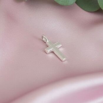 Cross Charm Sterling Silver, 2 of 4