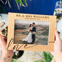 Personalised Wedding Picture Frame Mr And Mrs Gift, thumbnail 1 of 10