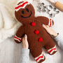 Gingerbread Man Knitting Kit, thumbnail 1 of 11