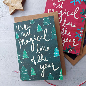 Most Magical Christmas Cards Set, 4 of 5
