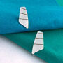 Personalised Sterling Silver Windsurfer Cufflinks, thumbnail 1 of 6