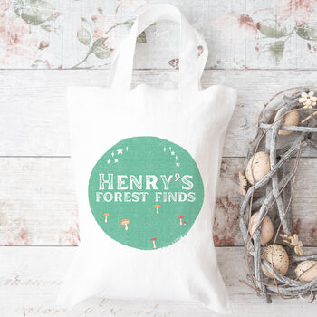 Personalised Forest Finds Bag, 2 of 2