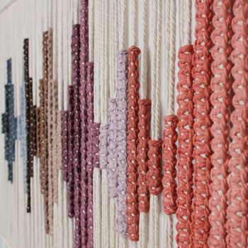 'Suono' Fiber Art Wall Hanging, 5 of 8