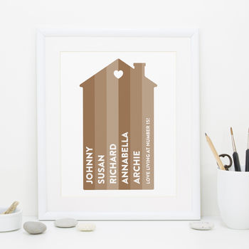 Family Personalised Print, 5 of 10