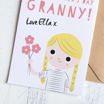 Granny Mother's Day Card Or Gran, Nanny, Nan, Grandma, 2 of 7