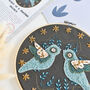 Birds Of A Feather Hoop Embroidery Kit, thumbnail 2 of 5